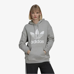 Adidas Originals Women's Hoodie Adicolor Trefoil Grey