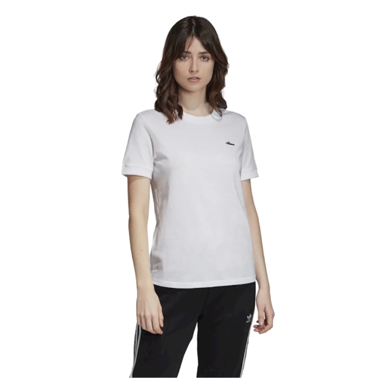 Adidas Originals Women's Adilette T-shirt White